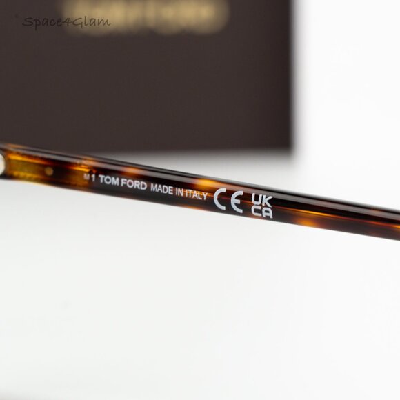 Tom Ford Women Sunglasses Havana Brown Gradient Pilot FT0998/S 56P NEW AUTHENTIC main image 8